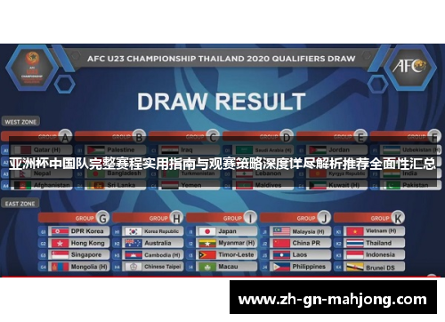 亚洲杯中国队完整赛程实用指南与观赛策略深度详尽解析推荐全面性汇总 亚洲杯中国队完整赛程实用指南与观赛策略深度详尽解析推荐全面性汇总